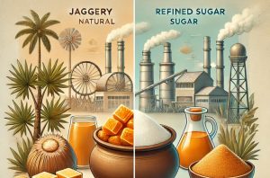 jaggery vs sugar