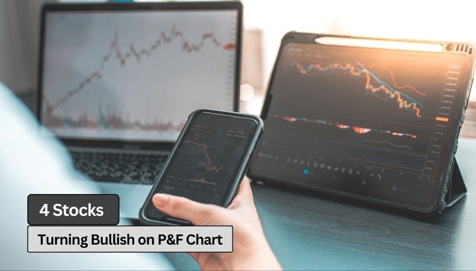 4 stocks turning bullish on P&F Chart