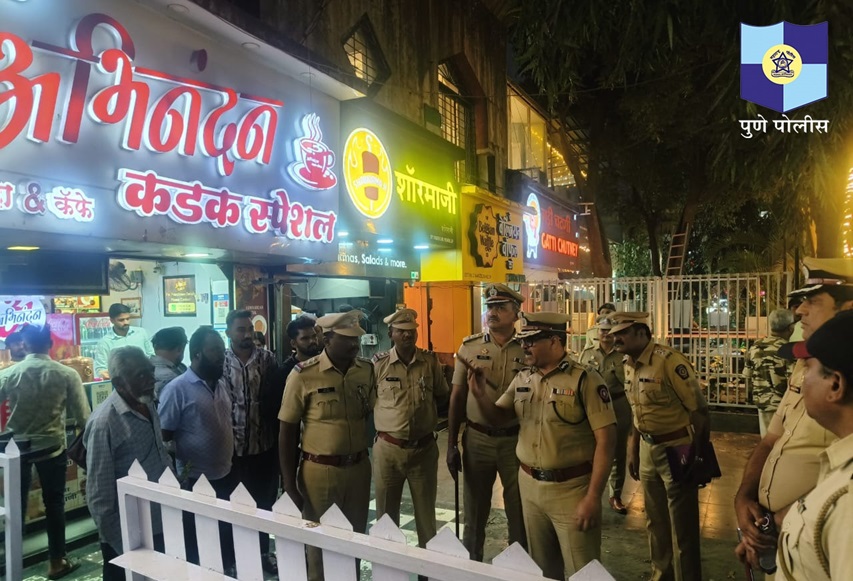 CP Amitesh Kumar in Koregaon Park