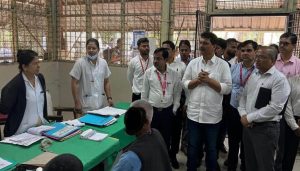Health Minister Prakash Abitkar