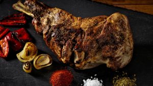 Mutton raan meat