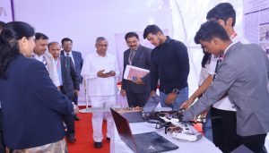 Project exhibition held at Bharati Vidyapeeth Engineering College