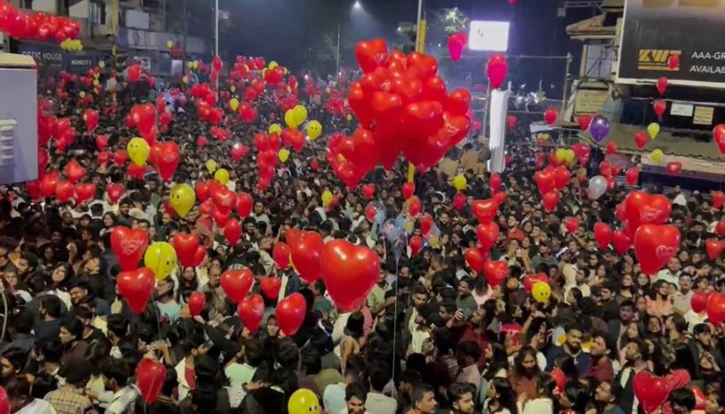 Pune Welcomes New Year With Enthusiasm And Festivities