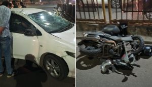 Road Accident on BRT Route in Pimpri Chinchwad