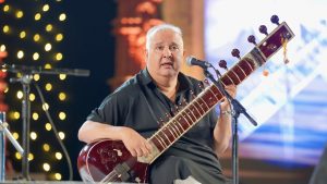Shujaat Khan Performing during 18th Edition of Vasantotsav at Suryakanta Kakade Farms , today (2)