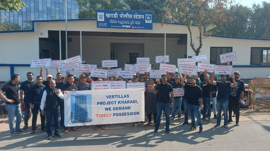 Vertilas kharadi protest