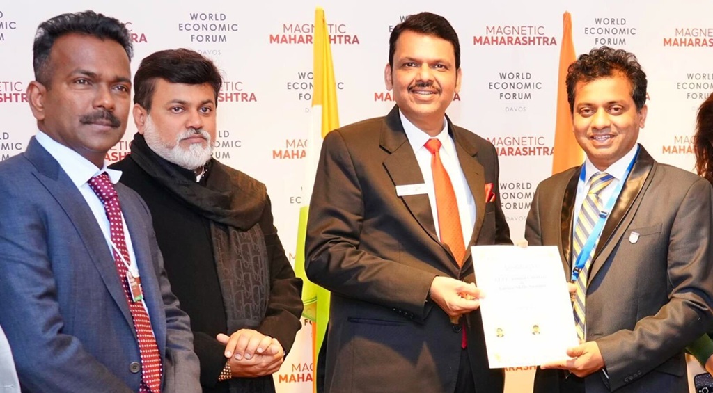 fadnavis at Davos