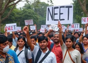 neet protest