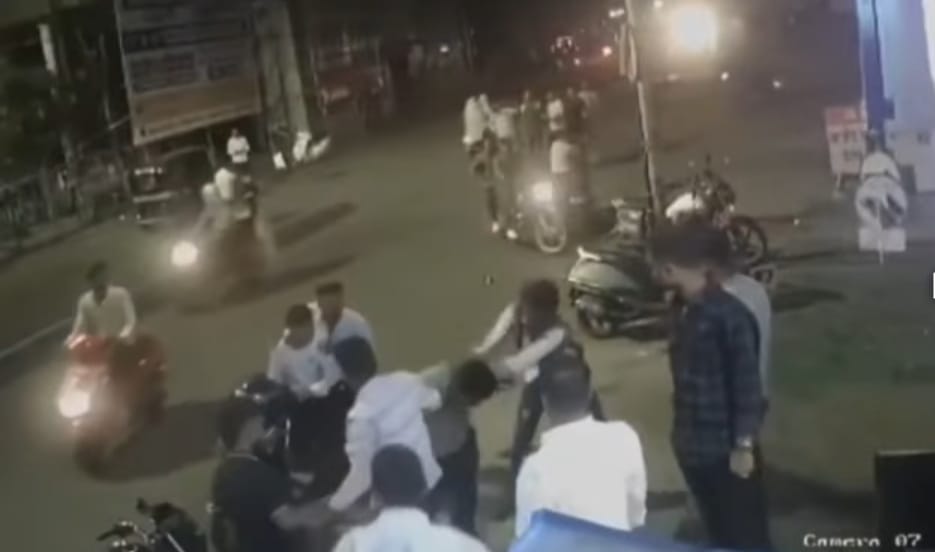 Hotel Manager Doused in Petrol