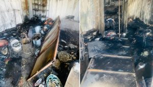 Huge Fire Broke Out In Mhalunge