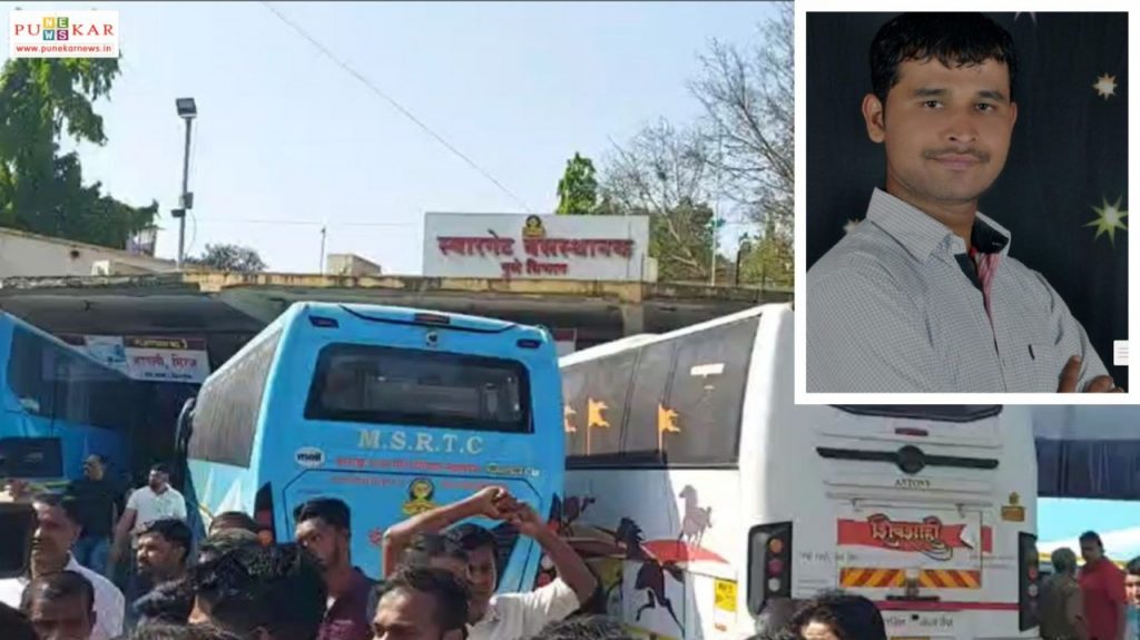 swargate bus depot rape case accused photo
