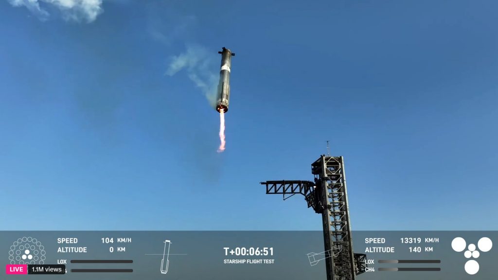 Elon Musk’s SpaceX Starship Flight Test Ends in Failure