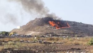Fire Breaks Out at Moshi Garbage Depot in Pimpri Chinchwad