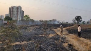 Fire Causes Power Outage in Hinjawadi