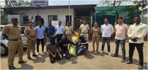 Four Arrested in Wagholi for Marijuana Smuggling