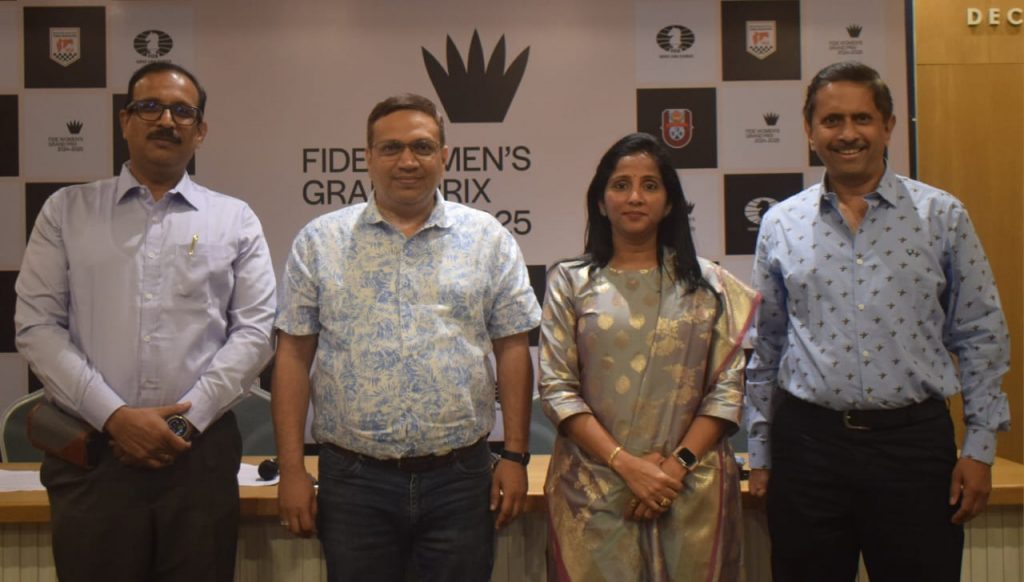 Maharashtra Chess Association to Host 5th Leg of FIDE Women's Grand Prix from April 13