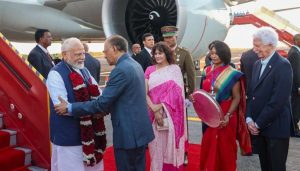PM Modi Arrives in Mauritius to Strengthen Bilateral Ties and Regional Security
