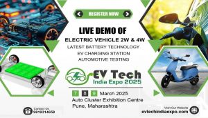 Pune to Host EV Tech India Expo 2025 from March 7-9