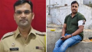 Shivaji Pawar and Assistant Police Inspector Prasanna Jarhad