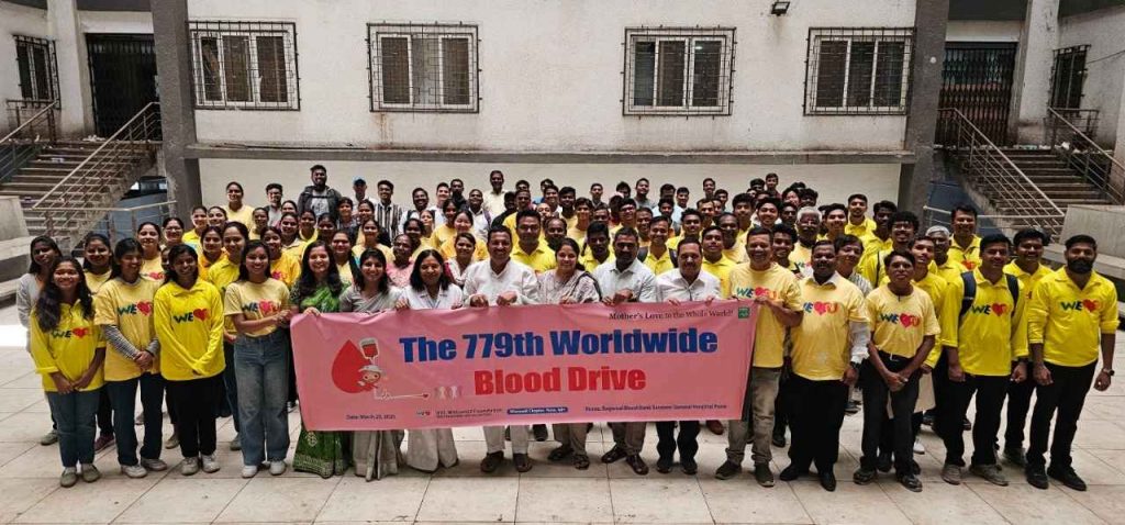 WeLoveU Foundation Hosts Blood Donation Drive at Sassoon Hospital