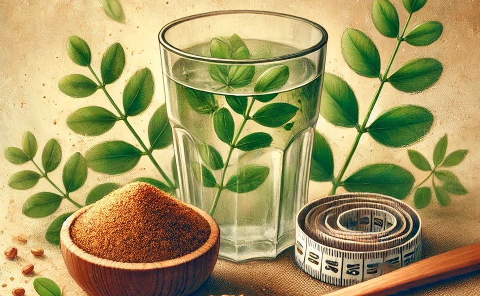 fenugreek seeds and leaves