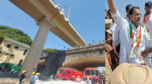 protest against Pune Metro