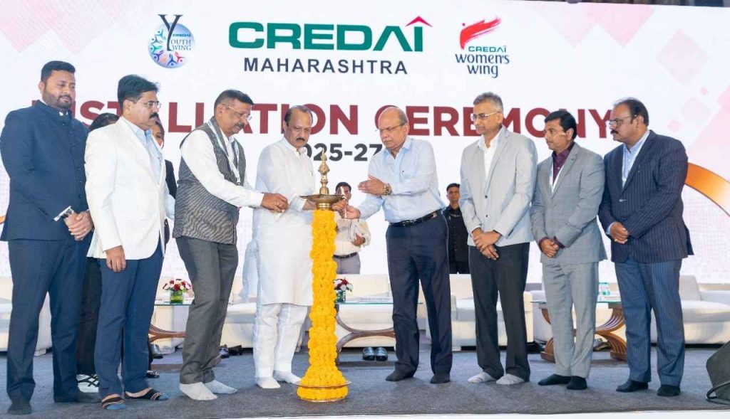 CREDAI Maharashtra Installation Ceremony Inaugurated by Deputy CM Ajit Pawar