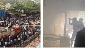 Fire Breaks Out at Pimpri Chinchwad Furniture Shop