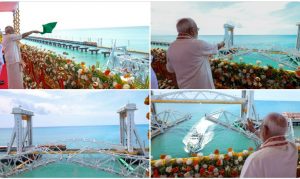 PM Modi inaugurates new Pamban bridge