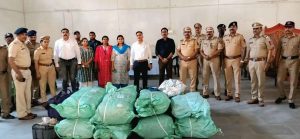 Railway Police Destroy Over 384 Kg of Seized Narcotics