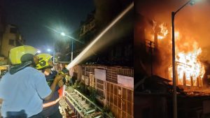 fire in wada in Nana Peth