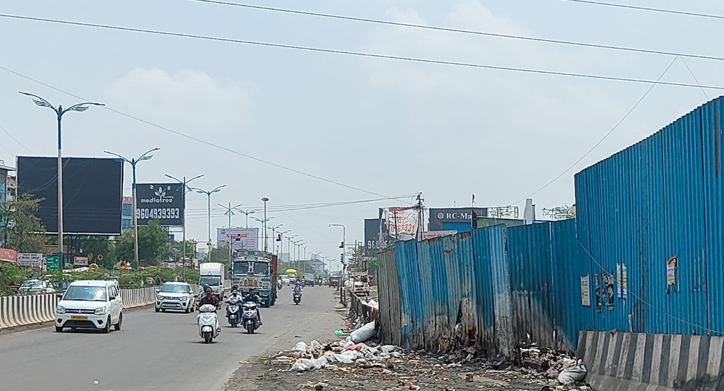 Garbage waste in Kharadi
