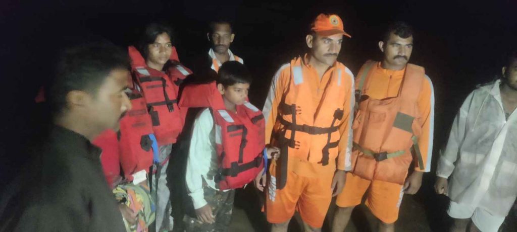 NDRF Rescues Six in Solapur