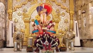 Pune’s Dagdusheth Ganpati Temple Dazzles With Floral Sheshnag Decorations
