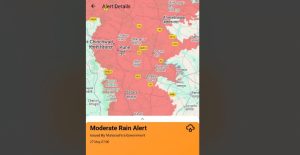 Rain alert