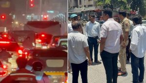 Traffic Jam Persists Despite New Sinhagad Road Flyover Top Officials Conduct Inspection