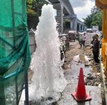 Water Pipeline Bursts During Pune Metro Work in Shivajinagar