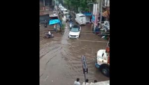 Waterlogging Cripple Life in Undri’s Kad Nagar Area