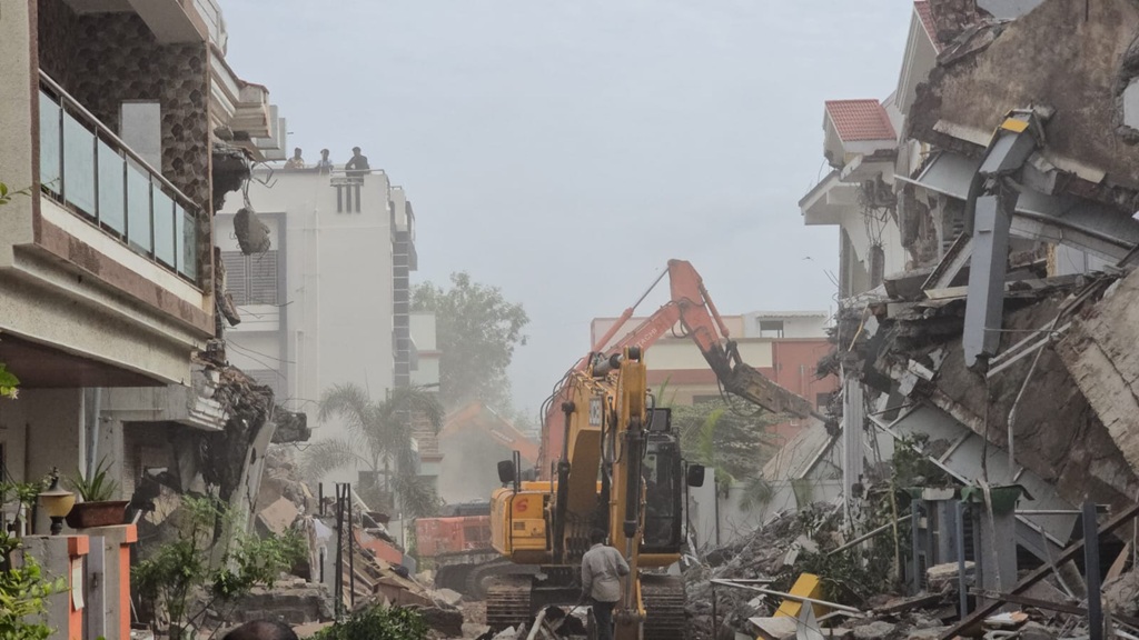 bungalow demolished