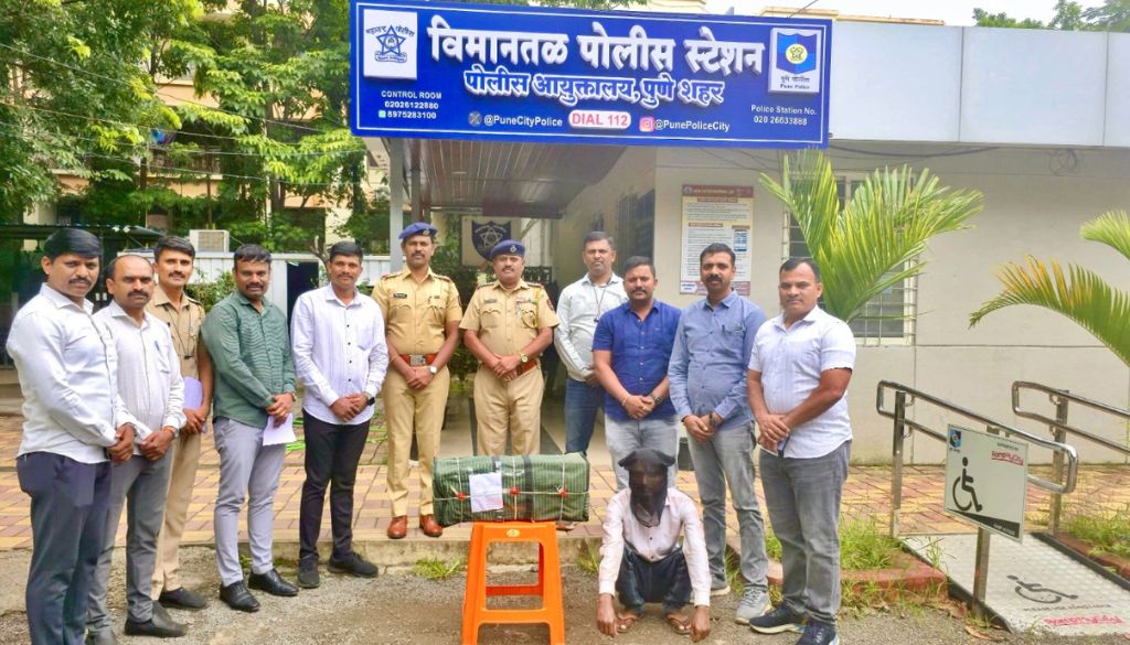 12 Kg Ganja Worth Rs 3 Lakh Seized in Lohgaon