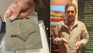 Astrolabe Discovered at Raigad Fort