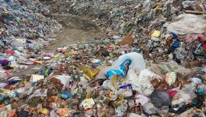 Garbage waste at Ramtekdi