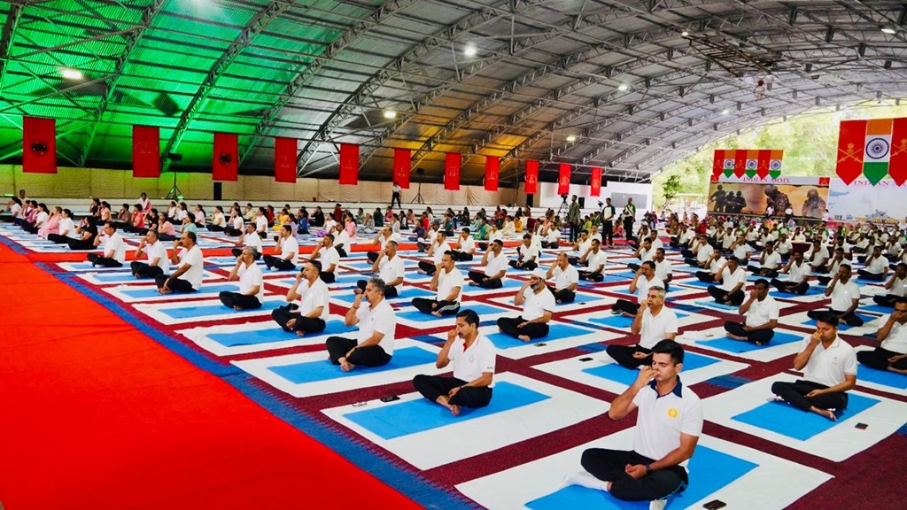 Indian Army Yoga