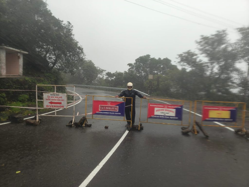 Landslide Damages Tapola-Mahabaleshwar Road