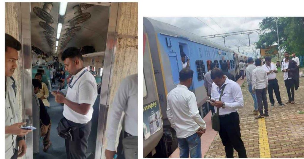 Pune Division’s Ticket Checking Drive at Patas