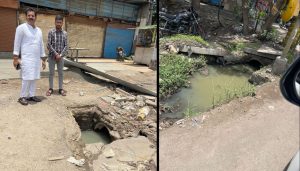 Pune-Solapur Highway Safety at Risk as Open Drains Threaten Pilgrims and Commuters