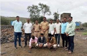 Three Illegal Bangladeshi Nationals in Ahilyanagar
