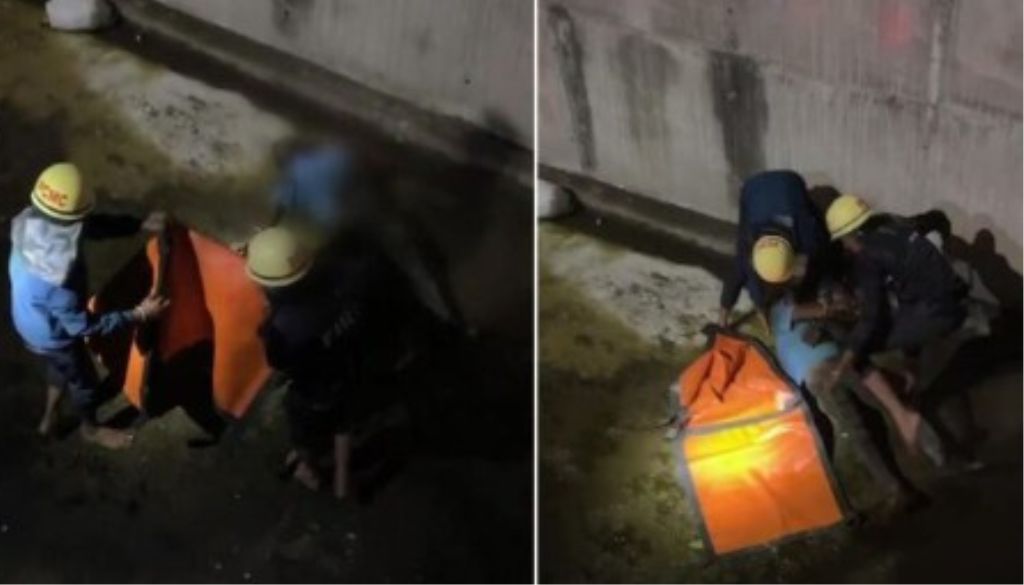 35-Year-Old Man Rescued from 20-Foot Drain in Wadmukhwadi