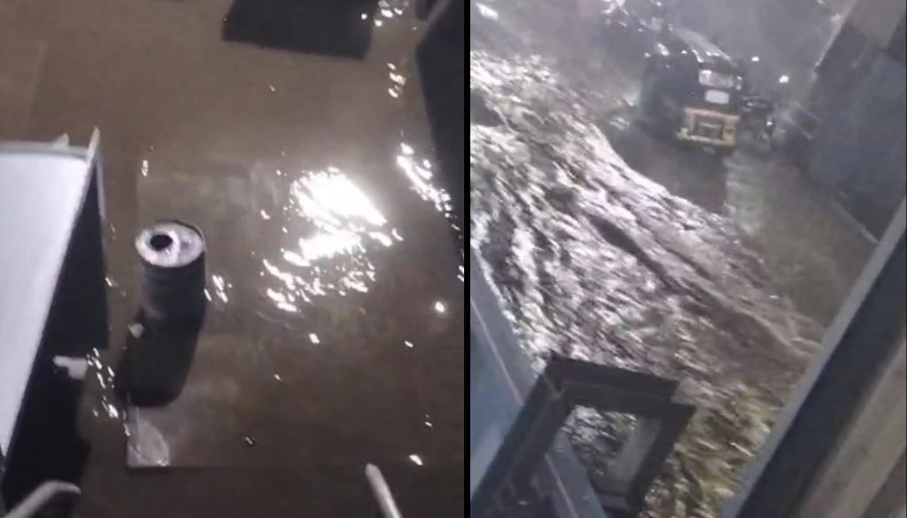90 Companies Suffer Heavy Losses Due to Rainwater Entering Their Premises