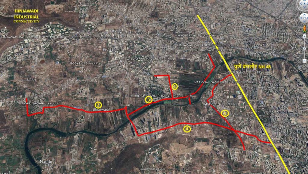 Hinjawadi, Mulshi to Get Traffic Relief With New PMRDA Roads